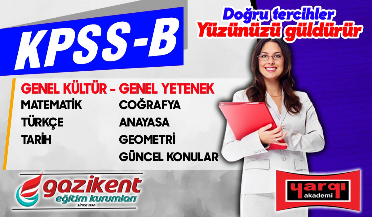 Gaziantep Kpss-B Kursu