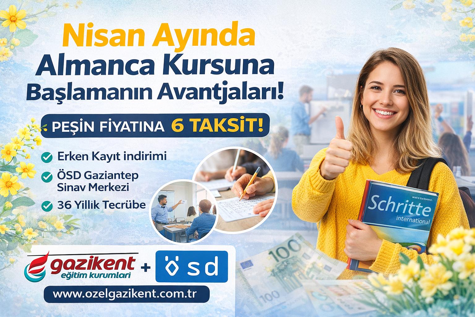 Nisan Ayında Almanca Kursuna Başlamanın Avantajları