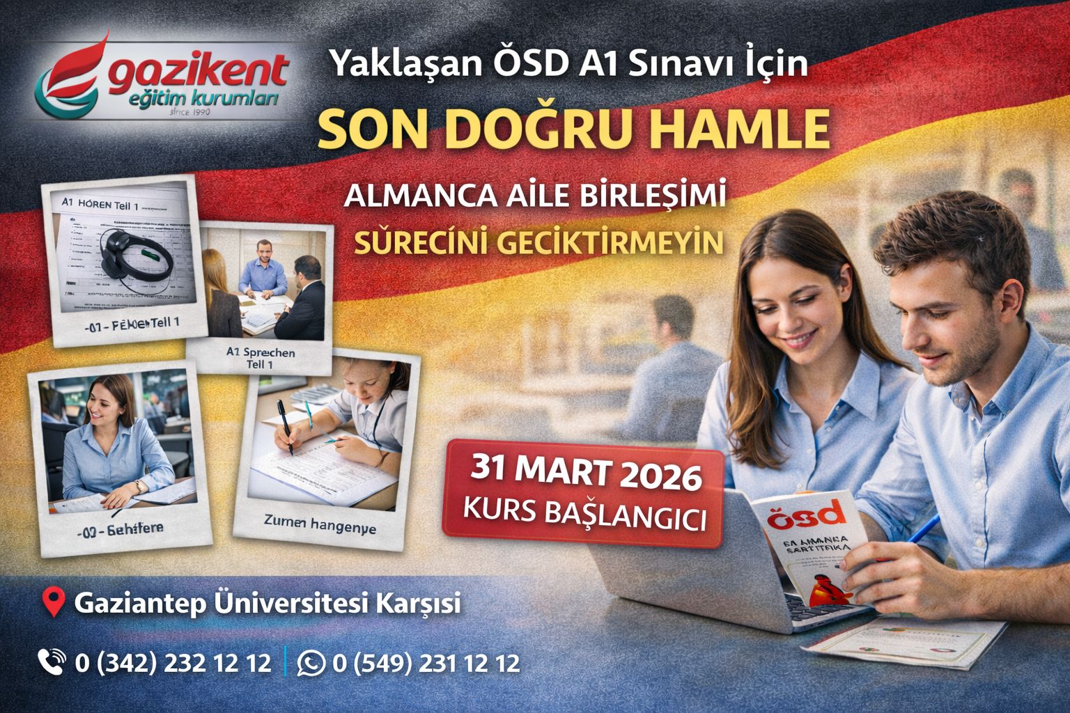 Yaklaşan ÖSD A1 Sınavı İçin Son Doğru Hamle