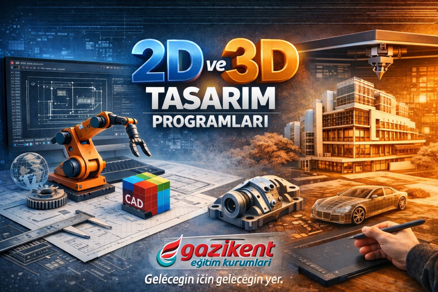 2D ve 3D Tasarım Programları Nedir?Kimler Kullanmalı ve Neden Öğrenilmeli?