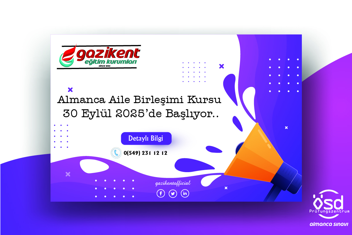 AİLE BİRLEŞİMİ SINAVI