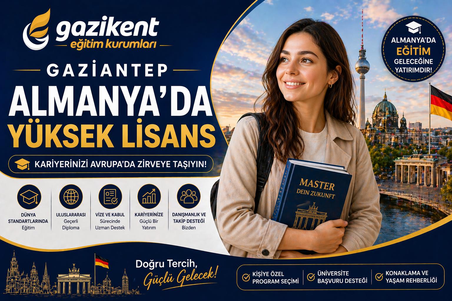 Gaziantep ALMANYADA YÜKSEK LİSANS