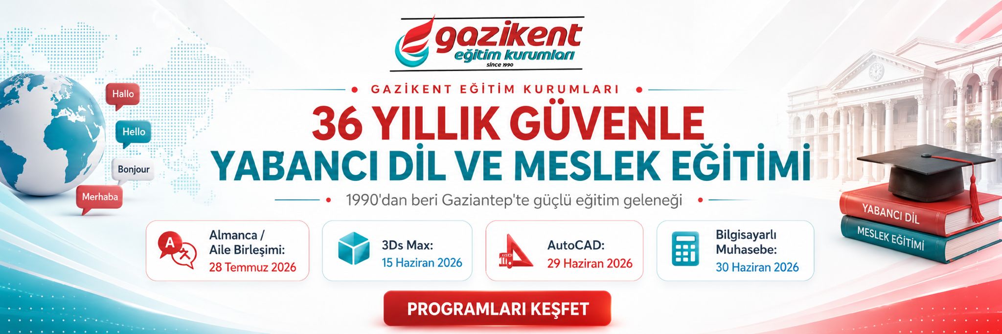 Özel Gazikent Eğitim Kurumları | Gaziantep Kpss Kursu | Gaziantep Almanca Kursu
