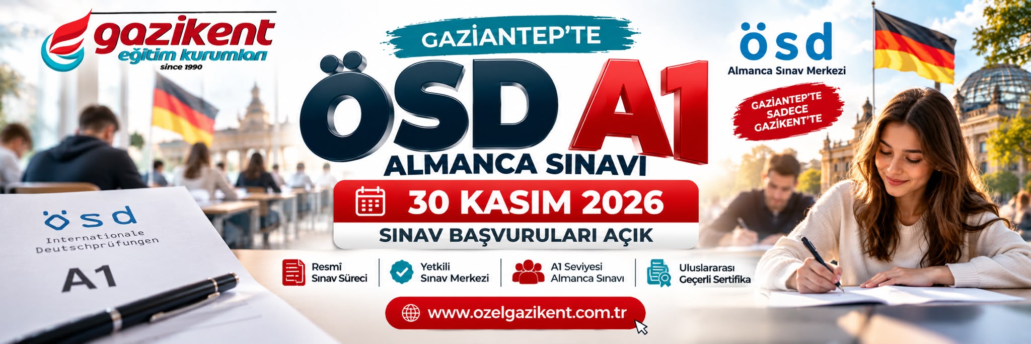 Özel Gazikent Eğitim Kurumları | Gaziantep Kpss Kursu | Gaziantep Almanca Kursu