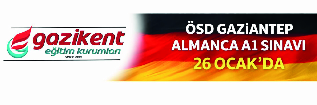Özel Gazikent Eğitim Kurumları | Gaziantep Kpss Kursu | Gaziantep Almanca Kursu