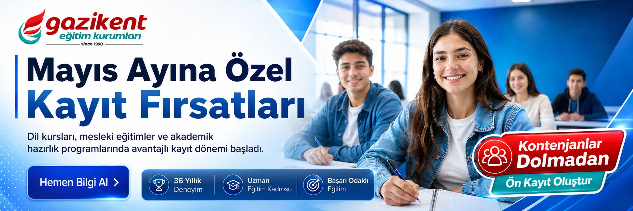 Özel Gazikent Eğitim Kurumları | Gaziantep Kpss Kursu | Gaziantep Almanca Kursu