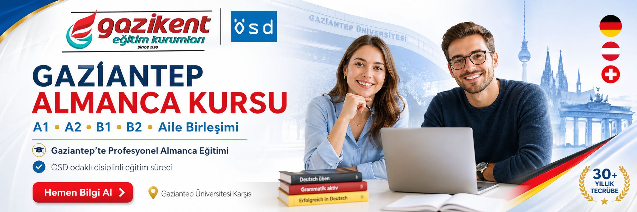 Özel Gazikent Eğitim Kurumları | Gaziantep Kpss Kursu | Gaziantep Almanca Kursu